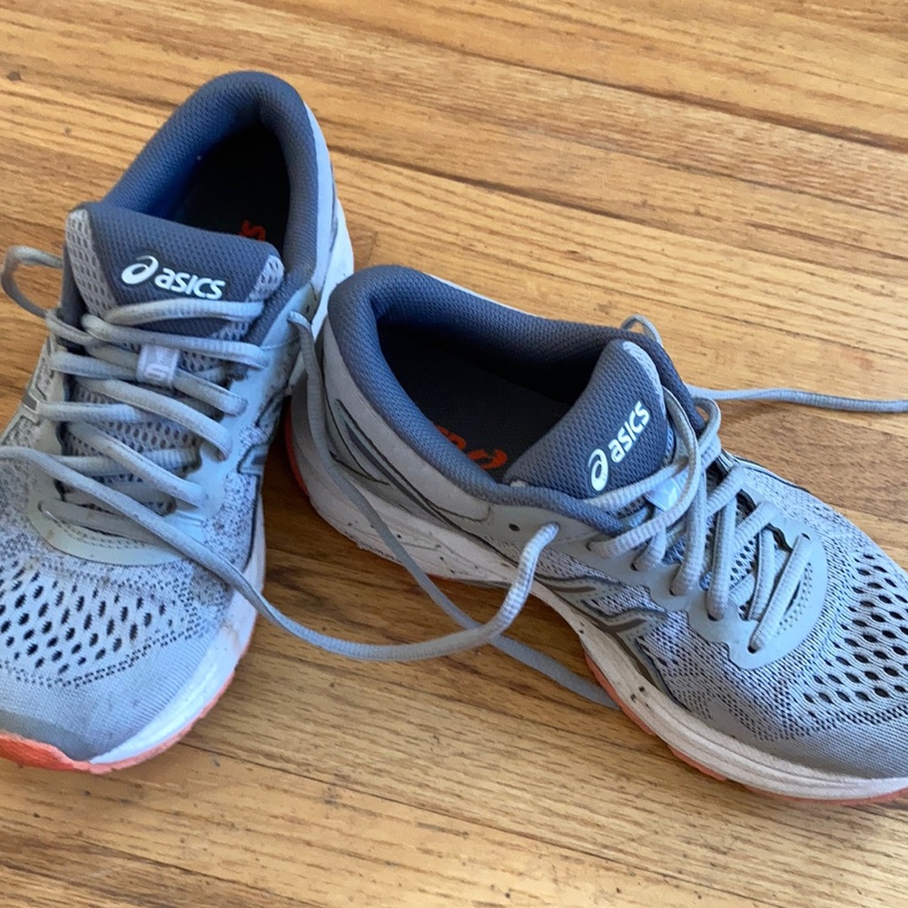 ASICS size 7 running shoes.